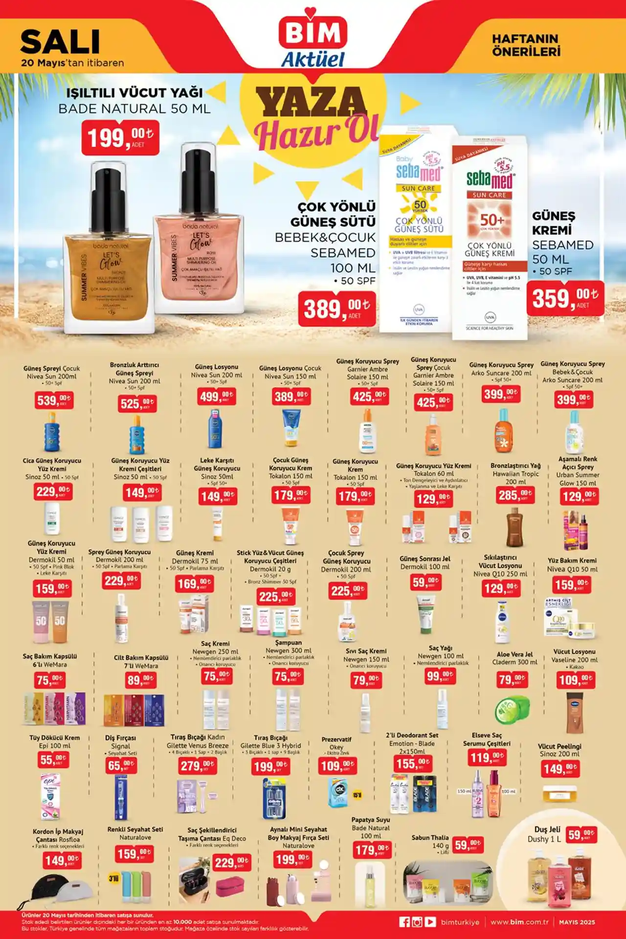 BİM 20 Mayıs 2025 Aktüel Ürünler Kataloğu