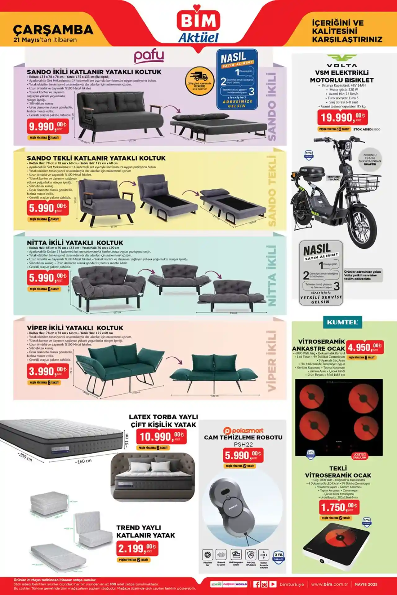 BİM 20 Mayıs 2025 Aktüel Ürünler Kataloğu