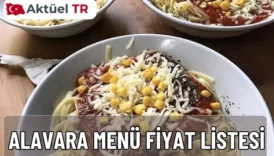 Alavara 2025 ve 2026 menü fiyatlarını keşfedin. Burger, pizza ve özel soslarıyla Alavara mutfağının modern lezzetleri tek sayfada!