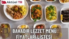 Bahadır Lezzet menü fiyatları 2025-2026! Lahmacun, pide, tavuk döner, tatlı ve içeceklerin güncel 2025 ve tahmini 2026 fiyat listesini keşfedin. Uygun fiyatlı menü seçenekleri burada.