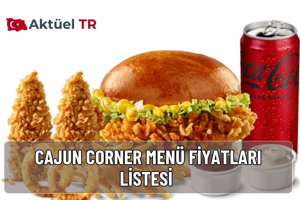Cajun Corner 2025–2026 menü fiyatlarını inceleyin. Sepet, burger, roll, noodle ve wings menüleriyle güncel fiyatları ve 2026 tahmini artış oranlarını öğrenin.