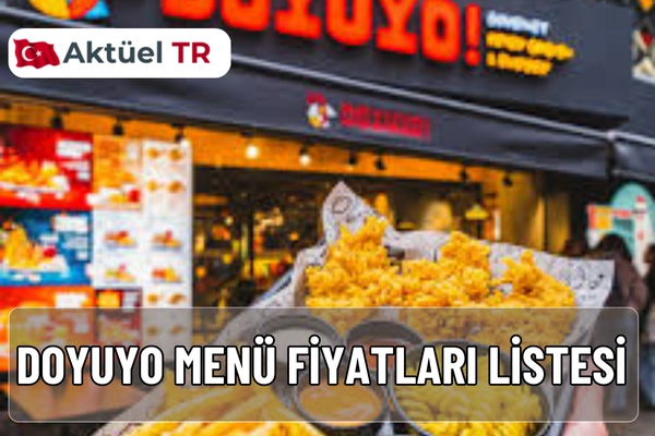 Doyuyo menü fiyatları 2026 listesi güncellendi. Burger, tavuk ve combo menülerin yeni fiyatlarını bu sayfada detaylıca bulabilirsiniz.