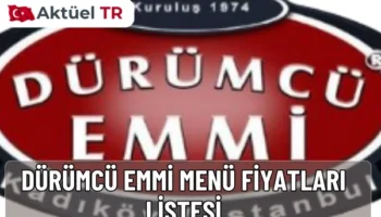Durumcu Emmi’nin 2025 ve 2026 güncel menü fiyatlarını keşfedin — Adana, Urfa, lahmacun ve tatlılarıyla İstanbul’un en lezzetli dürüm durağı.