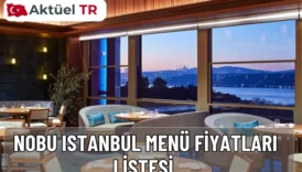 Nobu İstanbul 2025 ve 2026 fiyat karşılaştırması. Sushi, sashimi, toban yaki, sake ve şarap menüsü güncel listeyle karşınızda.