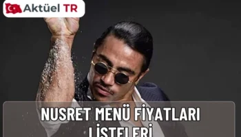 Nusret 2025 menü fiyatları ve 2026 tahmini listesi açıklandı. Steak, burger, tatlı, içecek fiyatları ve yeni yıl menü farkları burada!