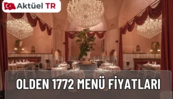 Olden 1772 2025 menü fiyatları ve 2026 tahmini liste! Osmanlı mutfağından modern lezzetlere, fine dining atmosferiyle İstanbul’un en özel restoranı.
