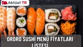 Ororo Sushi 2026 fiyat listesi, sushi, bento, noodle, tatlı ve içecek menüleri. En taze Japon lezzetlerini keşfedin.