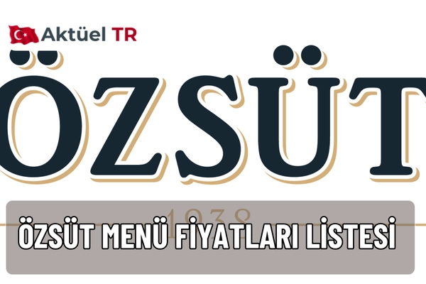 Özsüt 2026 menü fiyatları açıklandı. 2025 ve 2026 güncel fiyat listesiyle tatlı, kahvaltı, pasta ve dondurma seçeneklerini hemen inceleyin.