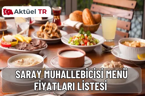 Saray Muhallebicisi 2025 ve 2026 güncel menü fiyatlarını keşfedin. Tatlılar, kahvaltılar, kebaplar ve sütlü lezzetlerle nostaljik bir İstanbul yolculuğu.