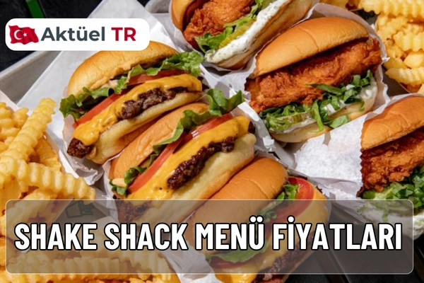 Shake Shack Türkiye 2026 fiyat listesi açıklandı. Burger, hot dog, milkshake, içecek ve sos fiyatlarını güncel olarak keşfedin.