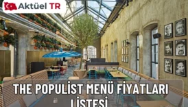 The Populist Bomonti 2025–2026 menü fiyatları açıklandı! Tütsülenmiş brisket, burger, pizzetta ve craft bira fiyatlarını hemen inceleyin.